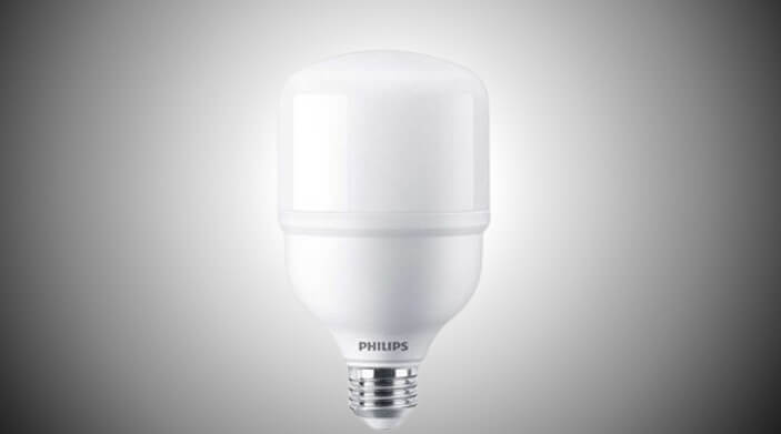 Bóng đèn Led Bulb trụ Philips Tforce ESS LED HB MV 2.5Klm 25W 865 E27 Gen 4 có tuổi thọ cao, chỉ số hoàn màu lớn, ánh sáng êm dịu