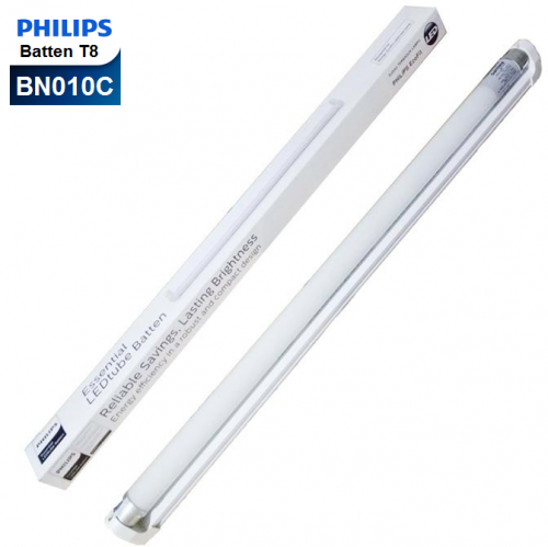 Bộ máng đèn Led T8 Philips 1m2 BN010C sử dụng bóng Ecofit Ledtube 16W/765