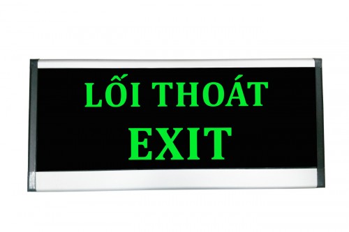Đèn Exit lối thoát hiểm gắn tường 1 mặt 3W The Exit light - EXLF13SW