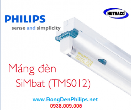Máng đèn huỳnh quang 1m2 Philips TMS012 1xT-LD 36W