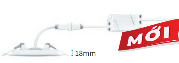 Đèn Downlight âm trần Led siêu mỏng Philips Meson Max DL262 EC RD 125 9W