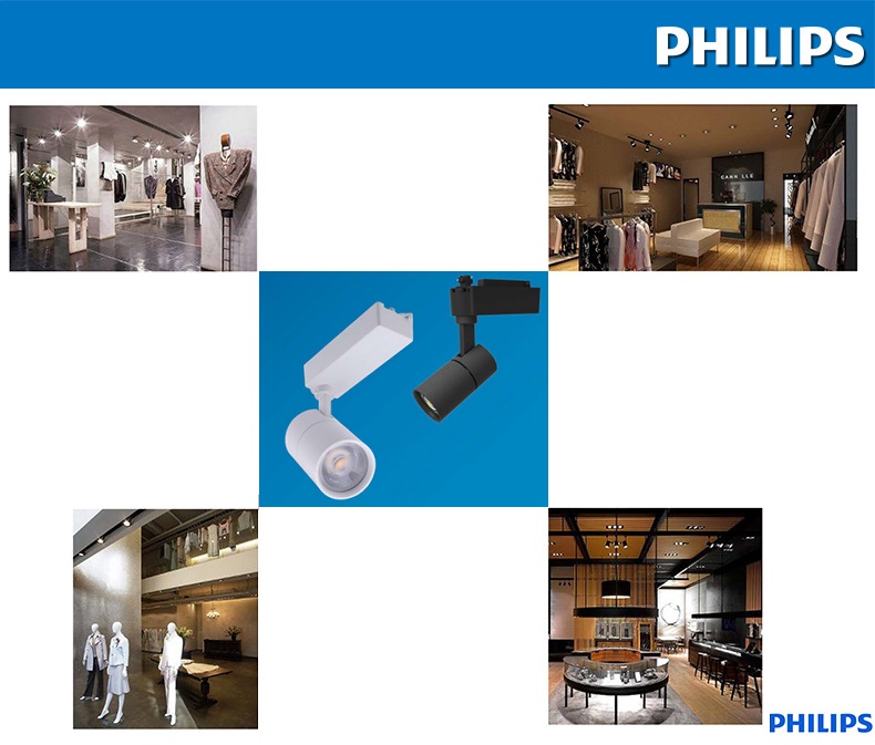Thiết kế của đèn LED thanh ray Philips