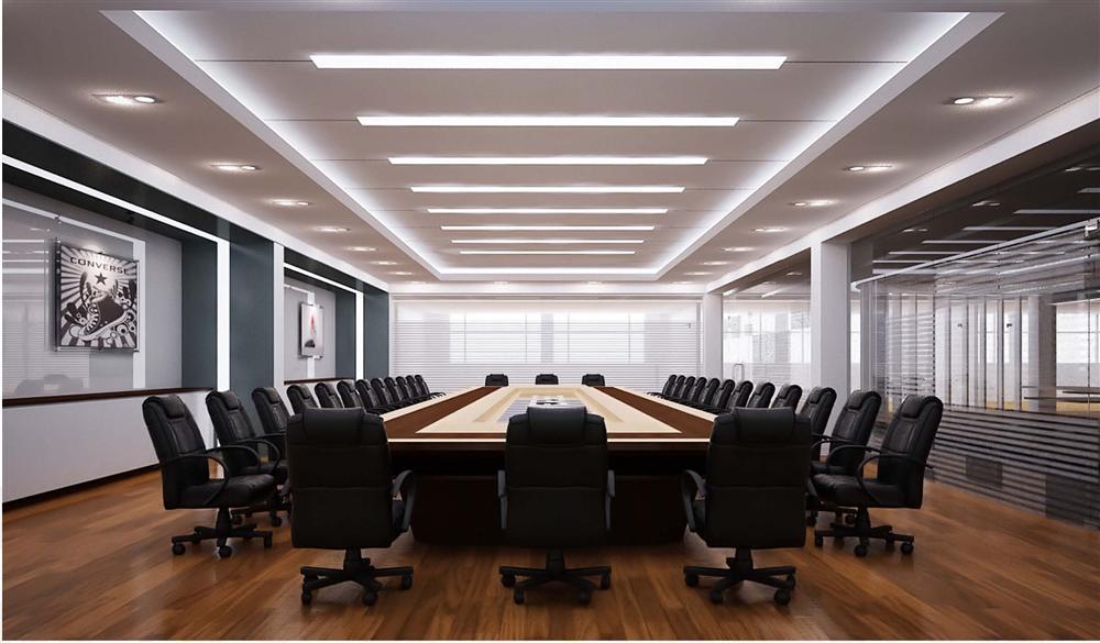 Ứng dụng của đèn LED tuýp trong môt phòng họp công ty