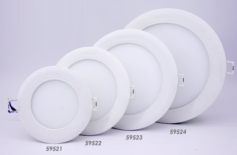 Các dòng sản phẩm đèn downlight âm trần LED Philips MARCASITE 5952x 