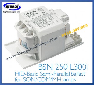 Ballast (tăng phô/chấn lưu) bóng đèn cao áp 250W SODIUM Philips - BSN 250W L300 I