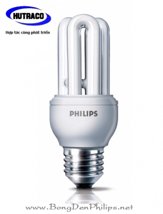 Bóng đèn compact Philips 11W 3U ánh sáng vàng
