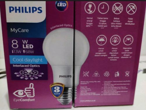 Bóng đèn LEDBulb Philips 8W E27 6500K A60 - Sáng hơn, tiết kiệm hơn!