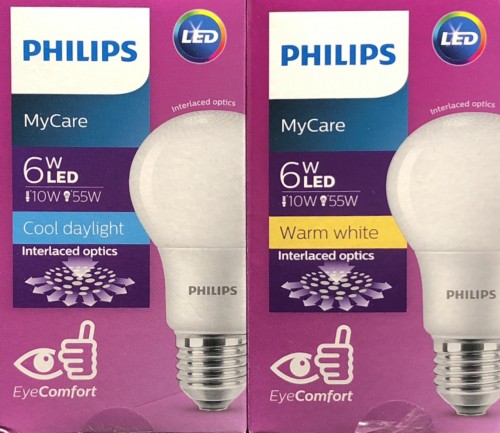 Bóng đèn Led Bulb Philips 6W/6500k ánh sáng trắng