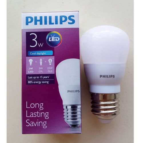 Combo 12 Bóng đèn Philips Led Bulb 3W-25W công nghệ Led cho ngôi nhà hiện đại