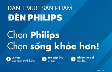 Danh muc sản phẩm bóng đèn Philips 2020