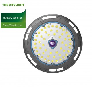 Đèn Highbay Led Philips chiếu sáng nhà xưởng The Citylight GreenWarehouse Highbay UFO020P