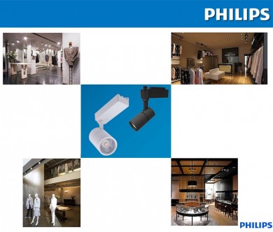 Đèn LED thanh ray Philips  thiết bị không thể thiếu tại shop thời trang, quán cà phê