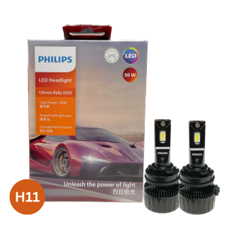H11 LED 11362 Ultinon Rally 3550 HL 12V X2 6500K 50W 4500lm - Hộp 2 Bóng đèn pha xe hơi ô tô Philips Ultinon Rally 3550 HL LED H11 11362 12V X2 6500K 50W 4500lm H11 LED 11362 Ultinon Rally 3550 HL 12V X2 6500K 50W 4500lm - Hộp 2 Bóng đèn pha xe hơi ô tô Philips Ultinon Rally 3550 HL LED H11 11362 12V X2 6500K 50W 4500lm