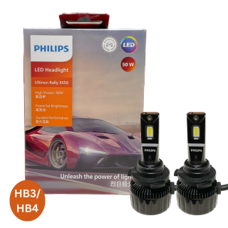 HB3/HB4 LED 11005 Ultinon Rally 3550 HL 12V X2 6500K 50W 4500lm - Hộp 2 Bóng đèn pha xe hơi ô tô Philips Ultinon Rally 3550 HL LED HB3/HB4 11005 12V X2 6500K 50W 4500lm HB3/HB4 LED 11005 Ultinon Rally 3550 HL 12V X2 6500K 50W 4500lm - Hộp 2 Bóng đèn pha xe hơi ô tô Philips Ultinon Rally 3550 HL LED HB3/HB4 11005 12V X2 6500K 50W 4500lm