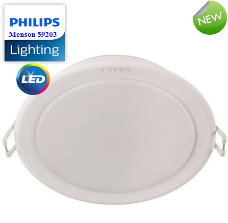 Đèn downlight âm trần LED Philips MESON 59203 Ø125 10W ánh sáng trung tính 4000K